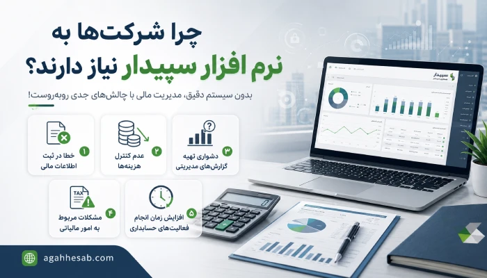 چرا شرکت‌ها به نرم افزار سپیدار نیاز دارند؟