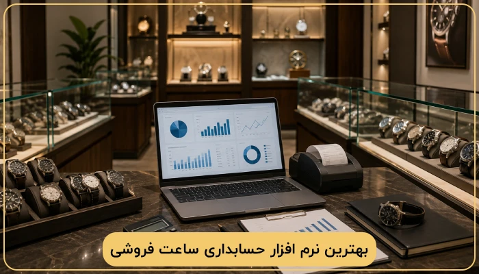بهترین نرم افزار حسابداری ساعت فروشی